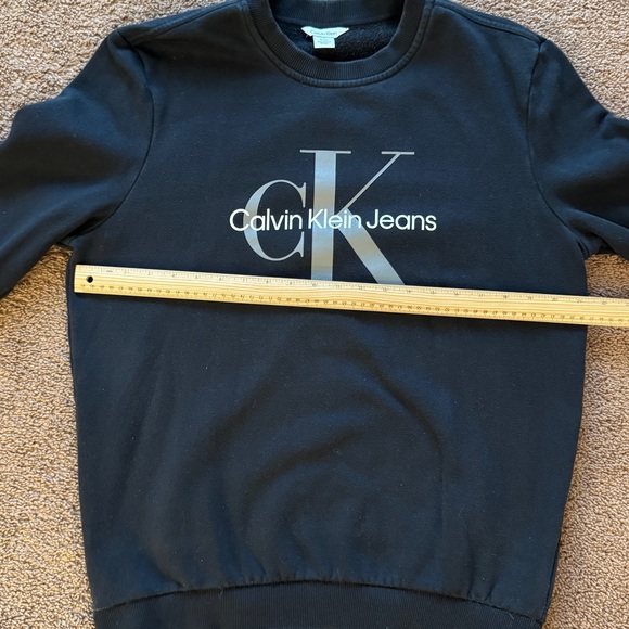 Calvin Klein Men's Black Crewneck Sweatshirt - Picture 5 of 5